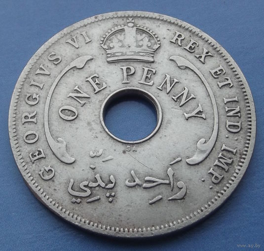 Западная Африка. 1 пенни 1947