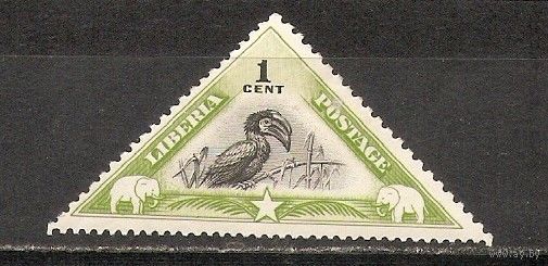 ФФ2 Либерия 1937 Птица