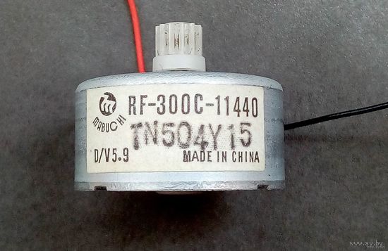 С 1 рубля!! RF-300C-11440 DC3V 5V 7750RPM D / V 5.0 Мини-круглый мотор 24 мм для CD DVD-плеера.