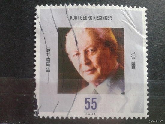 Германия 2004 политик Михель-1,0 евро гаш