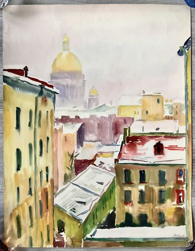 Ю.Лысов. Акварель