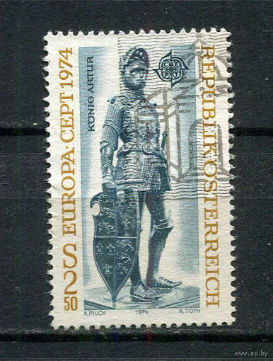 Австрия - 1974 - Европа (C.E.P.T.) - Скульптуры - [Mi. 1450] - полная серия - 1 марка. Гашеная.  (Лот 6HB)-T4P48