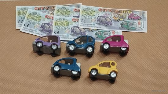 Серия Киндер. Городские автомобили.