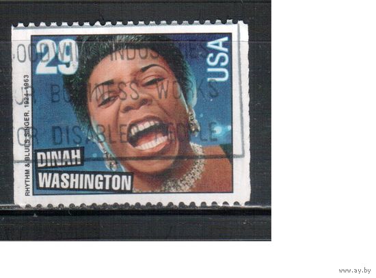 США-1993, (Мих.2381 Е) ,  гаш., Музыканты,