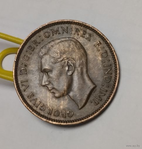 Великобритания. фартинг 1941