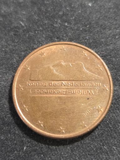 Нидерланды 5 евроцентов 2016