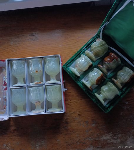 Наборы рюмок из оникса