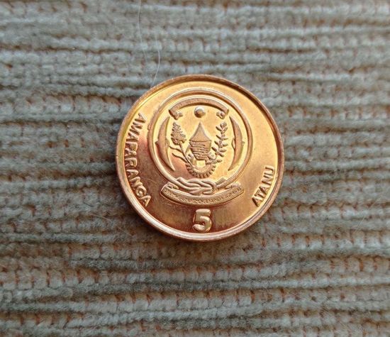 Werty71 Руанда 5 франков 2009