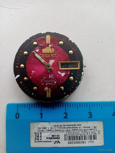 МЕХАНИЗМ ЧАСОВ ОРИЕНТ