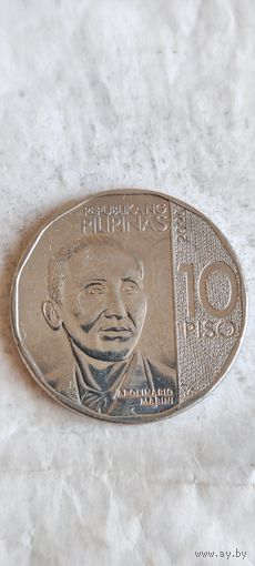 Филиппины 10 писо 2020