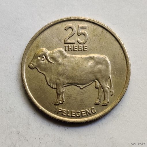 Ботсвана 25 тхебе 1976 г.