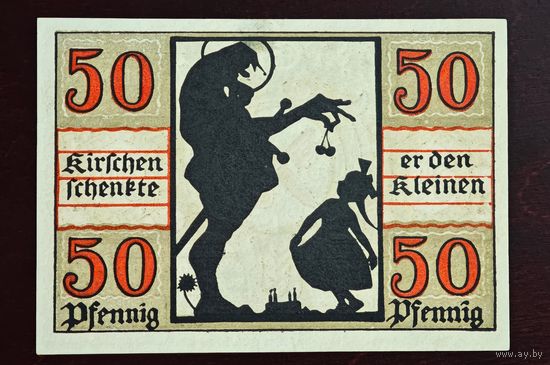 1920 год Германия 50 пфеннигов