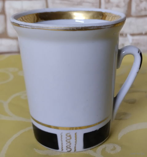 Чашка кофейная эпохи СССР. Городницкий фарфоровый завод (Городница), 1970-2000 гг