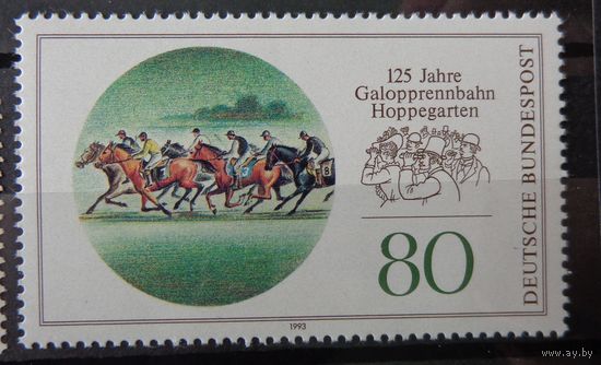 Современная Германия 1993г. Mi.1677 MNH** полная серия
