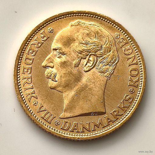 20 крон Дания Фредерик VIII. 1908г.