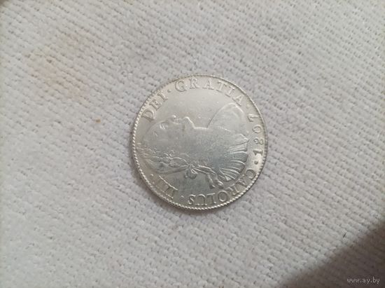8 реалов 1807г CAROLUS llll DEI GRATlA. Мексика