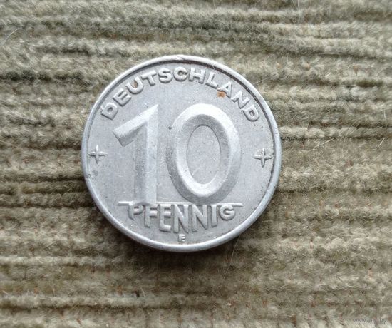Werty71 Германия ГДР 10 пфеннигов 1950 Е E