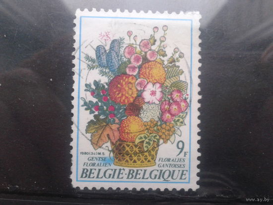 Бельгия 1980 Цветы, концевая