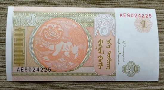 Werty71 Монголия 1 тугрик 2014 год UNC банкнота