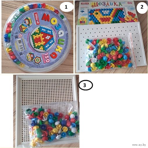 Мозайки от 3х лет, б.у в отличном состоянии