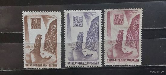 РАСПРОДАЖА СЕН-ПЬЕР И МИКЕЛОН 1947г. Чист*