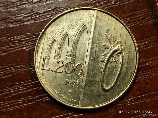 Сан-Марино 200 лир 1993