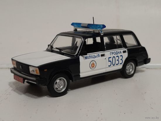 ВАЗ-2104 милиция Беларуси. 1/43.