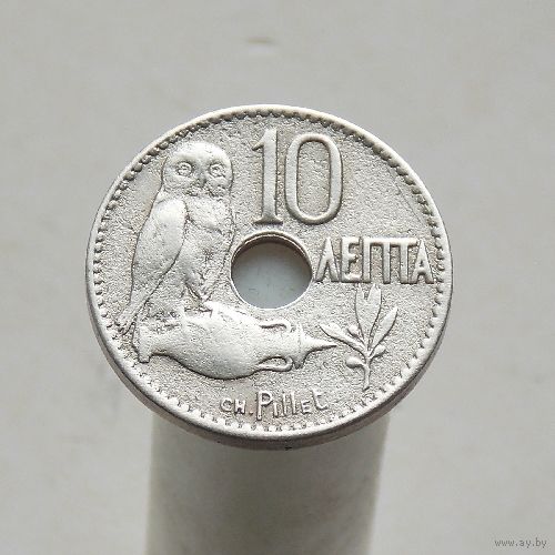 Греция 10 лепта 1912