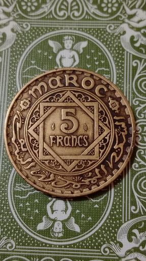 Марокко 5 франков 1946