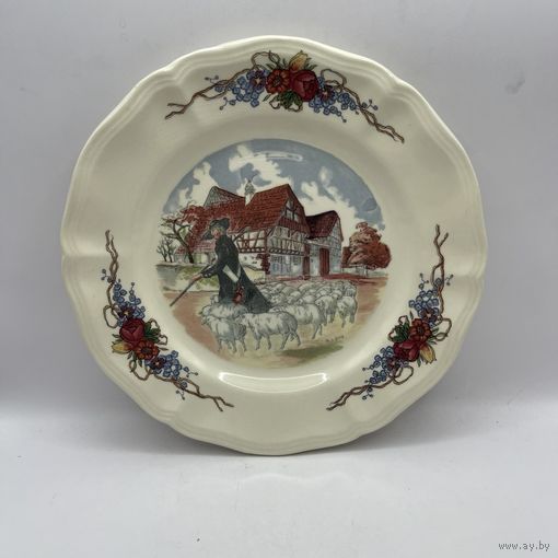 Тарелка Sarreguemines, Obernai. Франция. 3540