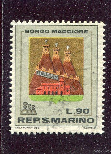 Сан Марино. Герб Борго Маджоре