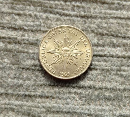 Werty71 Уругвай 1 песо 1969