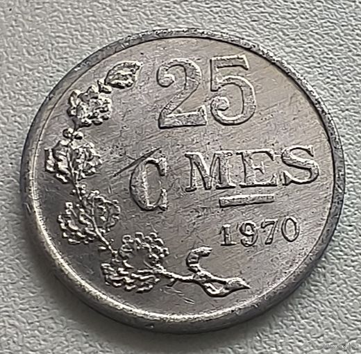 Люксембург 25 сантимов, 1970   5-6-53