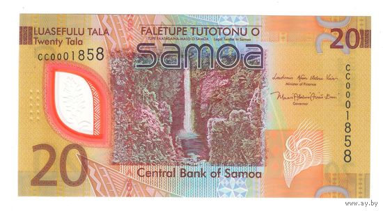 Самоа 20 тала 2023 года. Состояние UNC!
