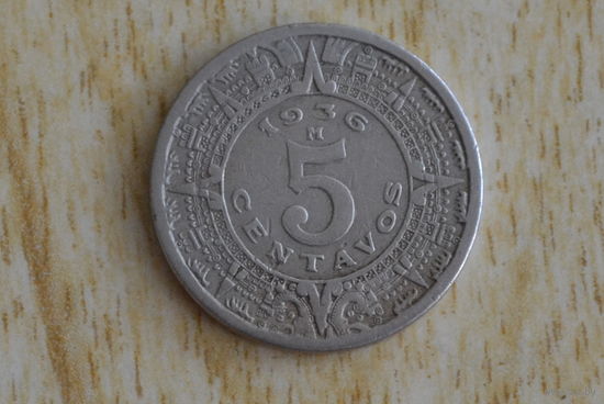 Мексика 5 сентаво 1936