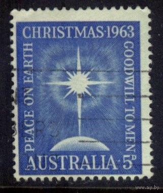 Австралия - 1963 [Mi. 337] Гашеная (AU07)