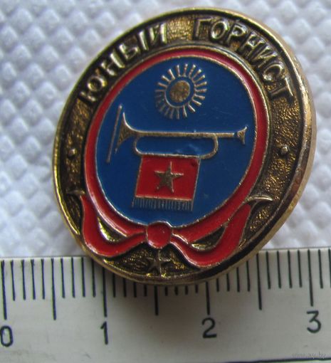 Значок Пионерия Юный горнист