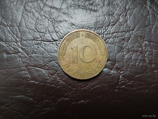 10 пфеннигов ФРГ.