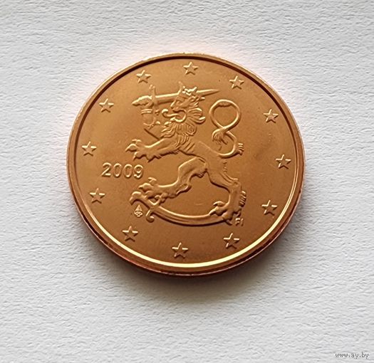 Финляндия 5 евроцентов, 2009UNC
