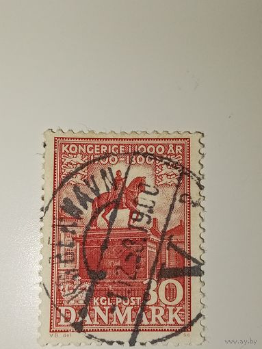 Дания Марка 1954 1000-летие Королевства Дания