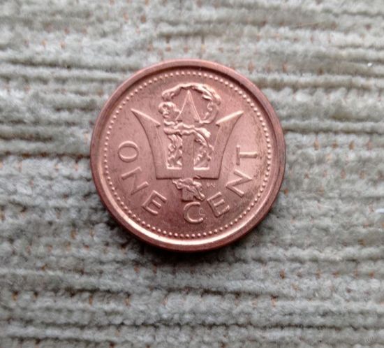 Werty71 Барбадос 1 цент 2011 Трезубец