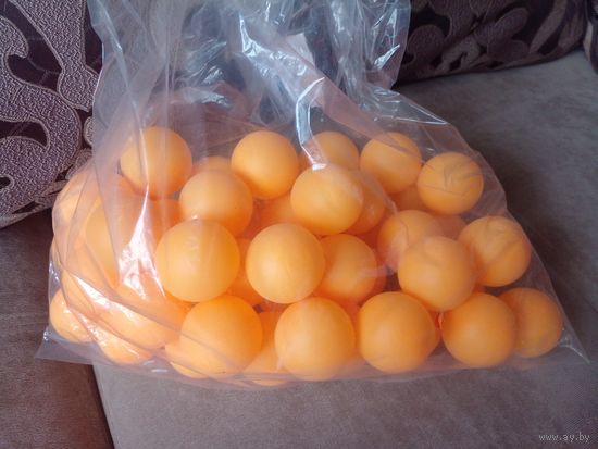 Мячики для настольного тенниса 50 шт. новые ЗА ВСЕ