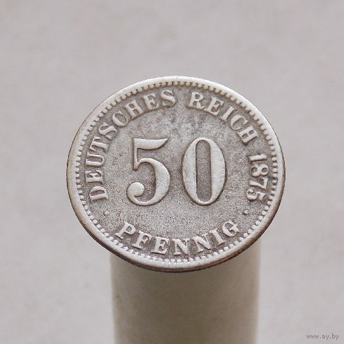 Германия 50 пфеннигов 1875