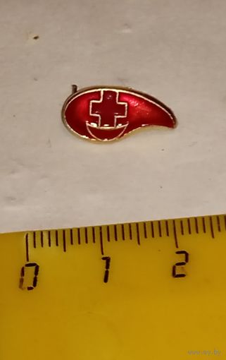 Значок. Знак донора.