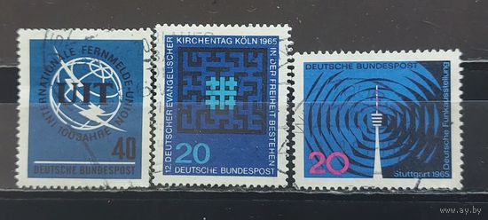 РАСПРОДАЖА ГЕРМАНИЯ 1965г. Полная серия. Гаш.