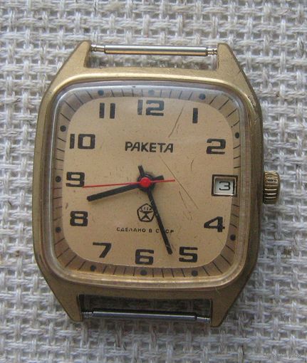 Часы. Ракета 2614. Au.