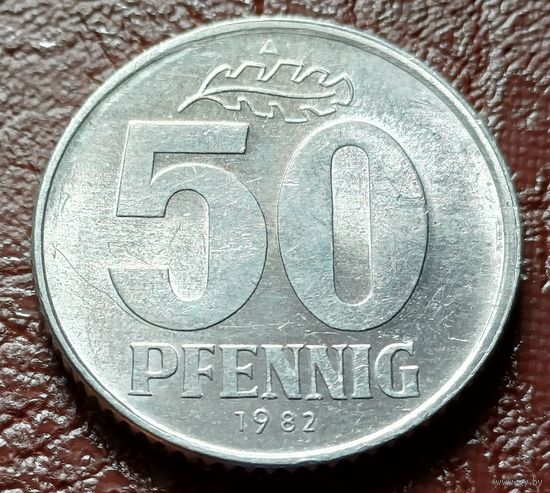 Германия - ГДР 50 пфеннигов, 1982    ( 1-10-4 )