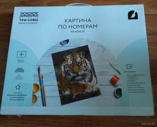 Картина по номерам.Новая.Без обмена!
