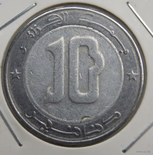 Алжир 10 динаров 2012 г