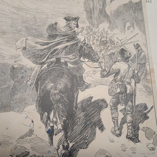 Энциклопедическая гравюра СПБ. 19-20века .19х14см